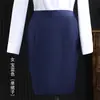 Atuendo Profesional Unisex, Conjunto de Traje a la Moda, Ropa de Trabajo, Ropa Formal de Negocios para Ventas, Traje, Vestido de Manga Larga
