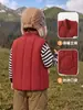Colete matelassê infantil Kaka Panda, roupas de inverno para meninas, colete de inverno para meninos, blusa de bebê, roupas de outono e inverno para bebê