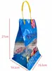 Saco de Vedação Portátil de Oito Lados para Frutas, Saco Portátil para Frutas, Saco de Embalagem para Frutas e Pepinos