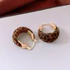Brincos Pendentes U-Shaped de Veludo Retrô para Outono e Inverno, Luxo Leve, Brincos de Moda de Alta Qualidade, Brincos Únicos e de Nicho para Mulheres