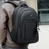 Primavera 2026 Personalizado Nuevo Urbano Simple Unisex Bolso Artículos de Cuero Letra Tela Oxford Cosido Mochila Casual
