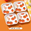 Plato para Escupir Huesos Mesa de Comedor en Casa Basura Escoria de Huesos Plato para Cenar Escritorio Creativo Lindo Lujo Accesible Fruta Xiaoshiai