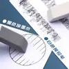 Goma Frosted Luz de Mañana para Plumas Fuente, Bolígrafos de Gel para Exámenes Estudiantiles, Bolígrafos de Agua, Lápices, Goma de Doble Uso Semi-Arena