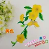 Nuevos accesorios de ropa cosplay animación vestido traje antiguo tela bordada étnica parches adhesivos 258# flores calientes