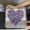 Flor Eterna Rosa Rio Estelar Amor Romântico Rosa Dia dos Namorados Caixa de Flores Presente de Ano Novo para Aniversário da Namorada