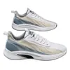 Sapatos Masculinos, Novo Estilo, Antiderrapantes, Resistentes ao Desgaste, Tênis Esportivos Casuais, Tênis de Corrida com Solado Macio, Tênis Casuais Modernos Respiráveis com Tecido Fly