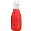 Botella de Plástico Transparente Botella Desechable Botella Espesa para Bebidas Botella para Té de Leche Jugo de Celebridad de Internet Empaque para Llevar con Tapa