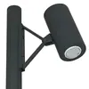Lámpara de Jardín Minimalista de un Solo Foco para Parque, Lámpara de Jardín con Ángulo Ajustable, Personalización No Estándar, Fabricante de Fuentes de Iluminación para Exteriores