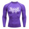 Playera Deportiva Y2K Capa Base para Correr Entrenamiento de Gimnasio Ropa de Secado Rápido para Hombre Body Elástico Transpirable que Absorbe el Sudor