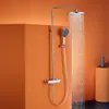 Novo produto chuveiro chuveiro cobre branco fosco chuveiro chuveiro conjunto luxo leve fabricantes reforma casa banheiro 2022