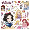 Pegatinas para cuaderno y iPad Sky 6D en relieve, con un lindo diseño de caricatura de princesa, perfectas para decorar y para el arte de uñas