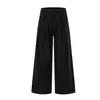 Pantalones de traje de pierna ancha estilo retro americano "Old Money" de Magic Bear para hombre, para ir al trabajo de forma sencilla, elegantes y sofisticados, pantalones casuales holgados