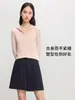 Hengjia Cf Suéter de Tricô com Capuz Novo Estilo Outono/Inverno, Sem Passar, Anti-Pilling para Mulheres, Top Versátil e Estiloso