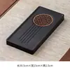 Bandeja de Té de Madera Bandeja de Burbujas Secas Bandeja de Té para el Hogar Estilo Chino Tipo de Almacenamiento de Agua Burbuja Seca Madera Maciza Kung Fu Bandeja de Té Pequeña de Madera
