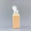 Garrafa Dispensadora Portátil para Viagem Tipo Push Shampoo Gel de Banho Detergente de Lavanderia Conjunto de Armazenamento de Garrafas Vazias Personalização