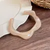 Pulseras Populares Transfronterizas Europeas y Americanas, Pulseras Anchas de Ola Irregular Manchadas de Acrílico, Pulseras de Nicho de Alta Gama para Mujer