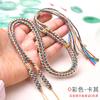 Cordão de algodão Tianzhu com fecho de segurança para crachá de acesso Xizang colar cruzado estilo étnico corrente para clavícula thangka atacado
