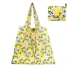 Bolsa de Compras Plegable, Nueva de Gran Capacidad, Bolsa Plegable Ecológica en Stock, Bolsa de Tote de Almacenamiento Plegable Portátil Impresa Creativa