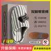 Lindas zapatillas de algodón para mujer para otoño e invierno, uso en interiores en casa, cálidas y afelpadas, diseño de dibujos animados, antideslizantes, silenciosas, pantuflas para el suelo del hogar
