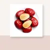 500g Catier Lujo Ligero Xinjiang Hetian Dátiles Rojos Grandes Venta al por Mayor Dropshipping Canal de Adquisición para Catering Bolsa de Compra al por Mayor Dátiles Rojos