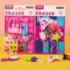Borracha Princesa Cor Modelagem Espacial Simulação Criativa Quebra-cabeça 3D Infantil Tridimensional Meninos Fofo Conjunto de Papelaria