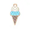 Transfronterizo Caliente Nuevo Lindo Pastel Amor DIY Hecho a Mano Aleación Accesorios Collar Lindo Colgante Accesorios Colgantes