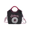 Bolsa de Dona de Nailon Bordada Estilo Ins Japonés 2025 Nueva Moda Mini Bolsa para Viajero Diario Bandolera de un Solo Hombro Bolsa Pequeña