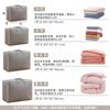 Bolsa de almacenamiento para edredón gran capacidad ropa edredón algodón lino mudanza embalaje bolsa de equipaje impermeable a prueba de humedad