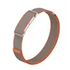 Adequado para pulseira Fitbit Air, pulseira de loop de nylon com cobertura estendida, capa protetora de metal destacável de liberação rápida