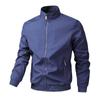 Chaqueta de aviador con cremallera para hombre, estilo coreano, informal, de primavera y otoño, 2025