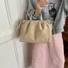 Bolso de mano plisado retro transfronterizo para mujer, nuevo 2026, bolso de mano de cuero suave, bolso de hombro individual de alta gama, bolso cruzado para el trabajo