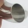 Cotovelo Sanitário 304 Grau 90 Graus Aço Inoxidável Cotovelo de Solda Grau Alimentício Tubo Curvo Polimento Interno Áspero 19 25 32