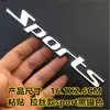 Deporte Versión Deportiva Logo de Coche Modificado Sport Metal 3D Estéreo Calcomanía para Coche Etiqueta Trasera Etiquetado de Coche Panel de Puerta Etiqueta Lateral