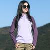 Roupa Outdoor de Secagem Rápida para Mulheres Primavera & Outono Elástica para Corrida Treino Esportivo Fitness Tops com Dedos Respirável Secagem Rápida Camiseta de Manga Comprida