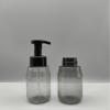 Botella Espumadora de 200 ml, Botella Tipo Push para Gel Antibacterial de Mascotas, Botella para Limpiador Facial, Botella para Mousse, Botella para Limpiador, Cabezal de Bomba, Champú