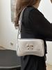 Bolso Baguette de Lazo Popular de Este Año 2024 Verano Nuevo Estilo Bolso de Mujer Sobaco Bolso Cuadrado Pequeño Versátil Bolso Bandolera