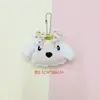 Novo Tecido de Pelúcia Desenho Animado Laço Cachorro DIY Roupas Broche Acessórios Mala Chaveiro Boneca Pingente