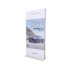 Pantalla de póster, placa de tela, pantalla de puerta, tarjeta de aleación, cara, comerciantes, estante de publicidad, estante de exhibición, hermoso estante de exhibición a prueba de viento de doble cara
