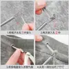 Herramienta para enhebrar cuerdas, herramienta flexible para enhebrar cuerdas, cinturón elástico multiusos, cuerda para la cintura, ayuda de cincha, enhebrador de ojal de resorte