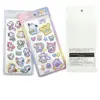 Amazon Pegatinas Sanrio con Relieve 3D Lindas para Decoración de Diario Niños DIY Pegatinas de Cristal Epoxi