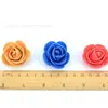 Flor de Rosa de Cabeza de 3.5cm de Espuma de Polietileno Flor Artificial Decoración de Boda Accesorios para Cajas de Dulces de Boda Accesorios para Guirnaldas