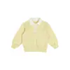 Ropa infantil Nuomi Wanzi, sudadera con cuello polo para niñas, colección de otoño 2026, corte holgado, versátil, top agradable a la piel con un toque sofisticado