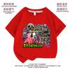 Ropa de Zoo Anormal Zoonomaly Camiseta de Manga Corta para Niños Estilo Veraniego de Moda para Estudiantes Algodón