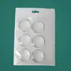Almohadilla Anticolisión Transparente Manija de Puerta Pegatina Anticolisión de Silicona Puerta de Mueble Gabinete Pegatina Anticolisión de Pared Refrigerador Silencioso Almohadilla de Silicona