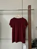 Dy4060 - Blusa Feminina Gola Redonda Lisa de Manga Curta, Macia e Justa, Versátil e Simples, para Primavera