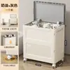 Armario Juguete Caja Plegable Sala de Estar Mirador Oficina Artículos Varios Armario de Almacenamiento de Ropa de Temporada Tapa abatible Armario de Almacenamiento de Colchas