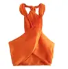 Traje de pantalón con cuello cruzado y explosiones INS de AliExpress para mujeres europeas y americanas transfronterizas