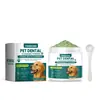Yegbong Polvo Limpiador de Dientes para Perro Fórmula Equilibrada Limpieza Bucal Olor Bicarbonato de Sodio Polvo Limpiador de Dientes para Mascotas