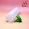 Garrafa Redonda Reta Personalizada de 500ml em LDPE Boca Larga 38-400 Boca Pontiaguda Garrafa para Ketchup e Condimentos Operação com Uma Mão Sem Sujar