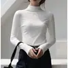 Otoño/Invierno 2025 Nuevo Color Nueve Cuello Medio Alto Camiseta Base con Mascarilla Modal Amigable con la Piel Alta Elasticidad Adelgazante Manga Larga Camiseta con Mascarilla